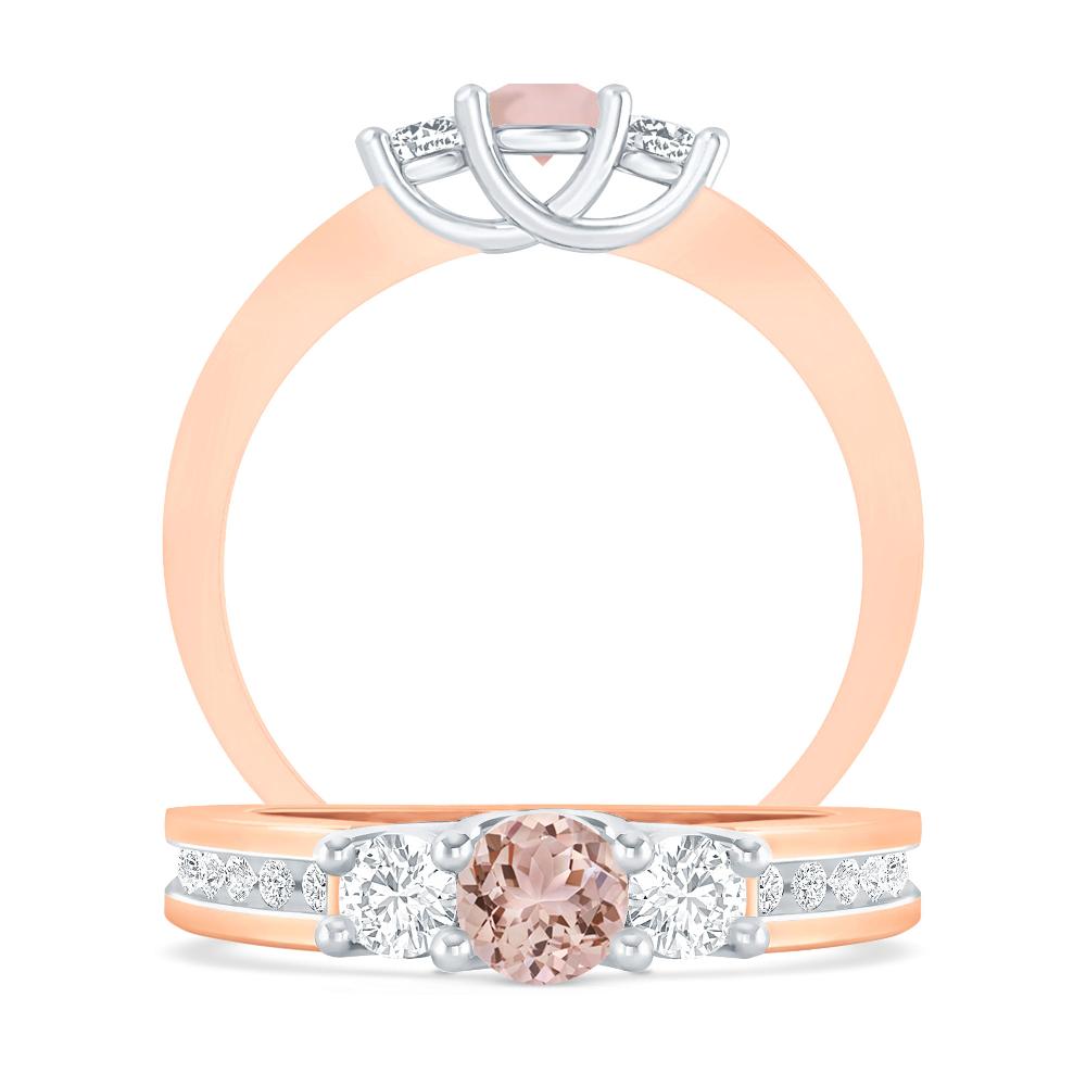 Rose Gold - Morganite