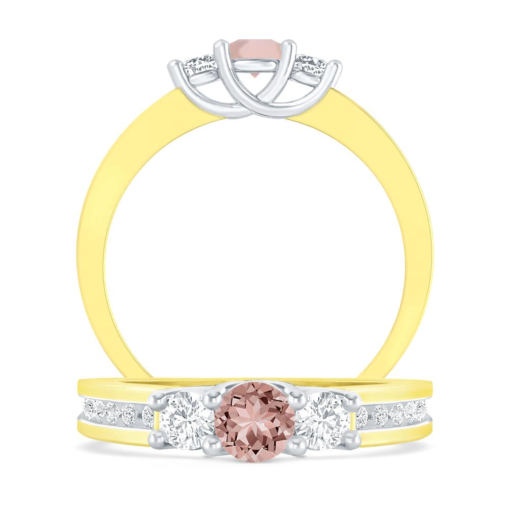 Yellow Gold - Morganite