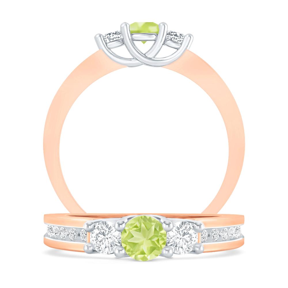 Rose Gold - Peridot