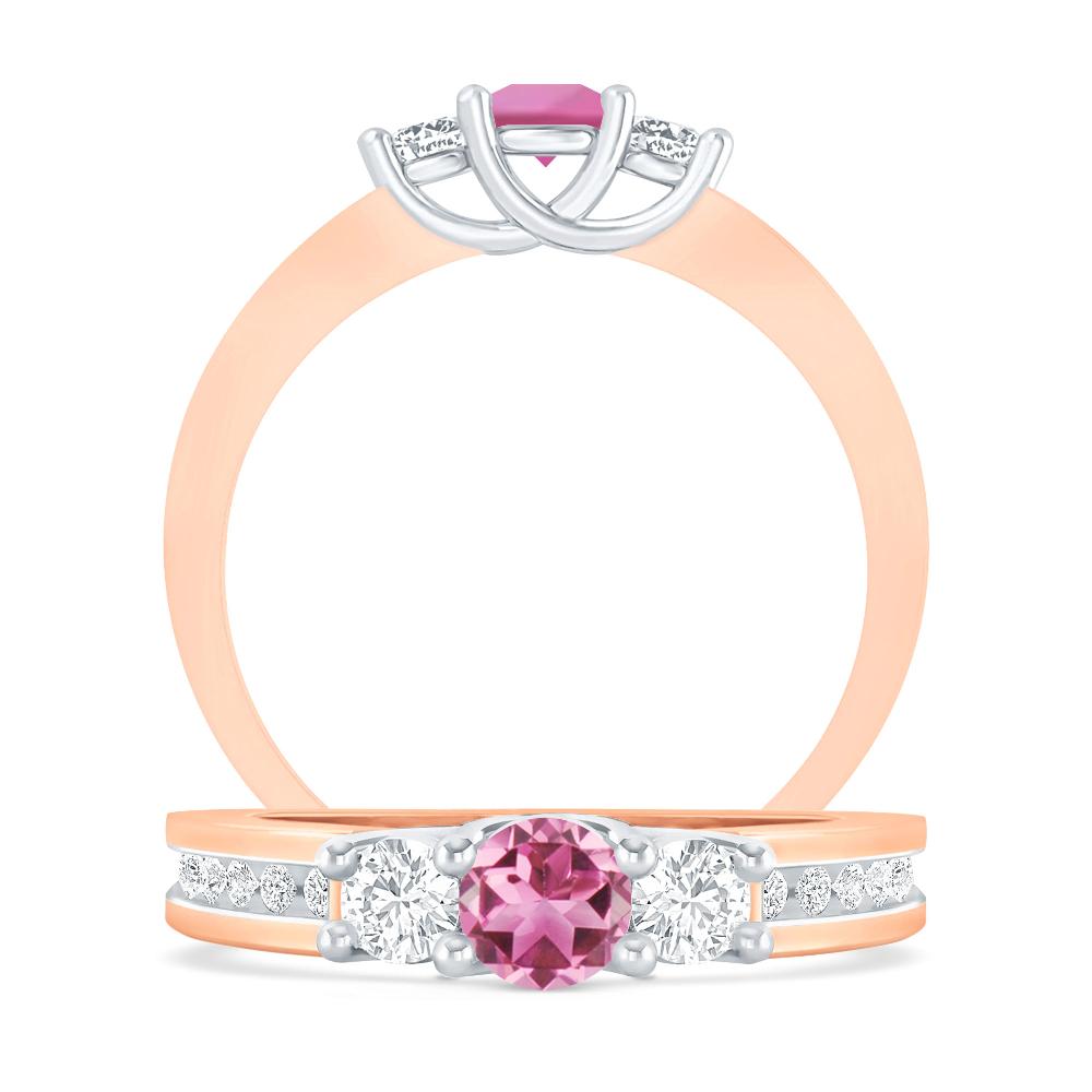 Rose Gold - Pink Tourmaline