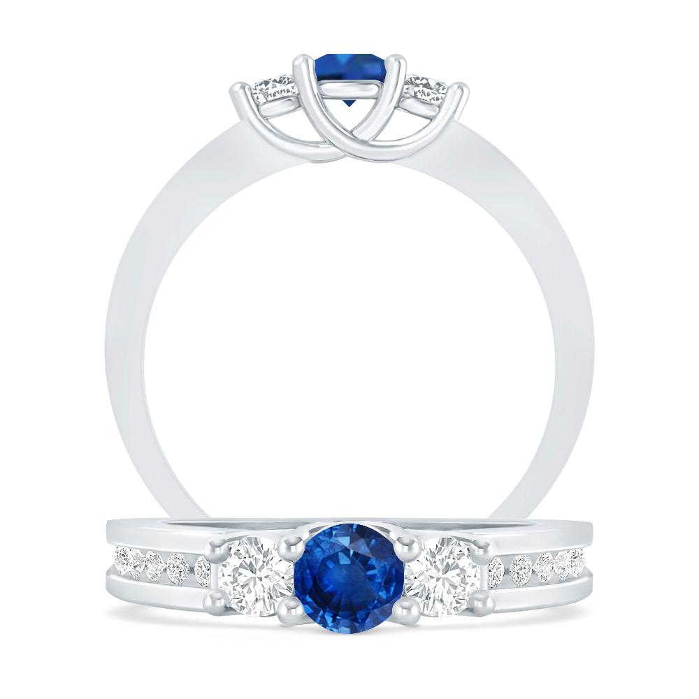 White Gold - Sapphire