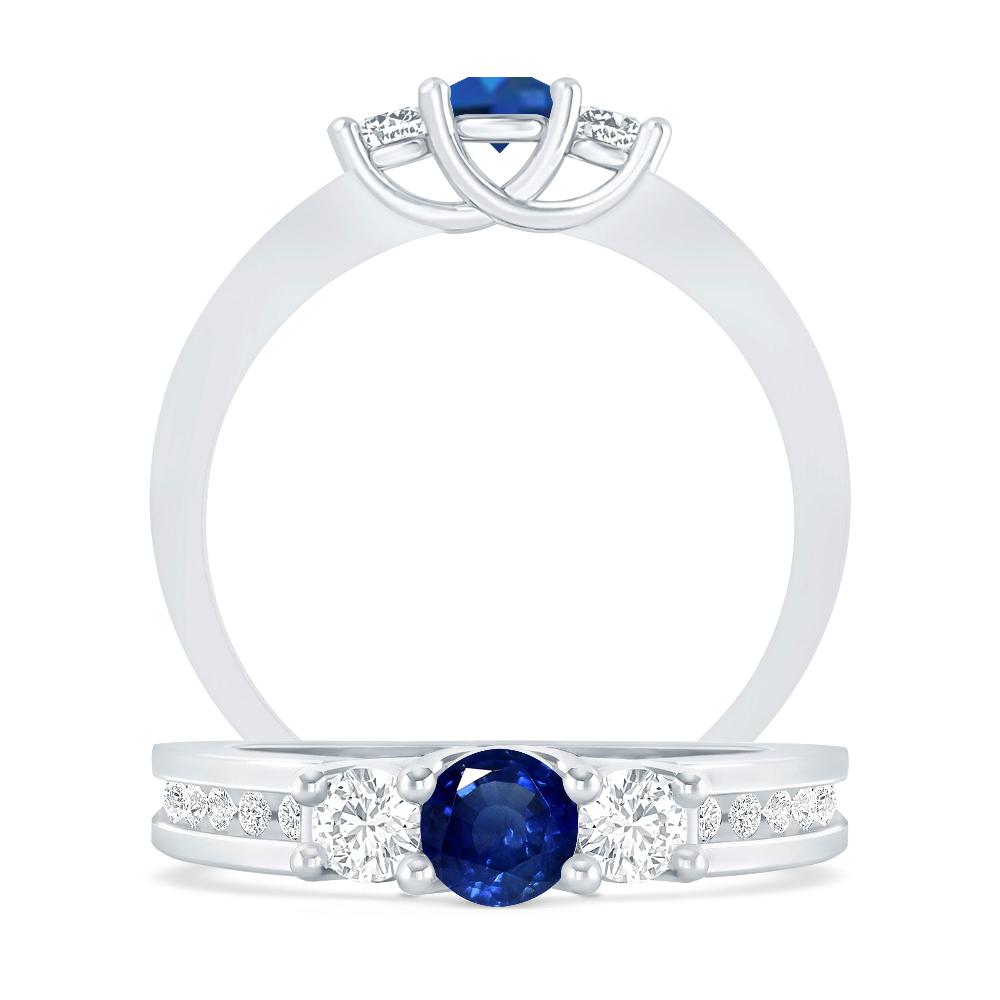 White Gold - Sapphire