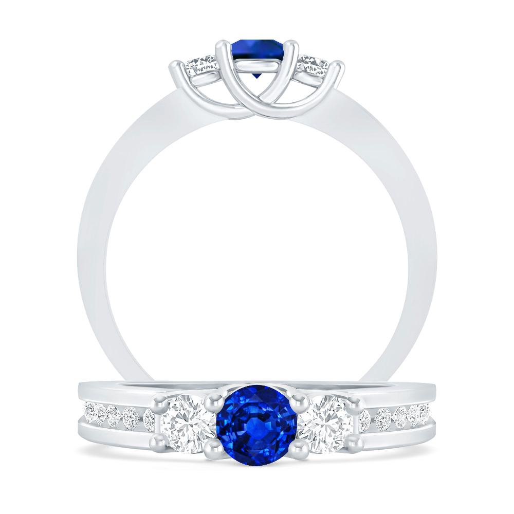 White Gold - Sapphire