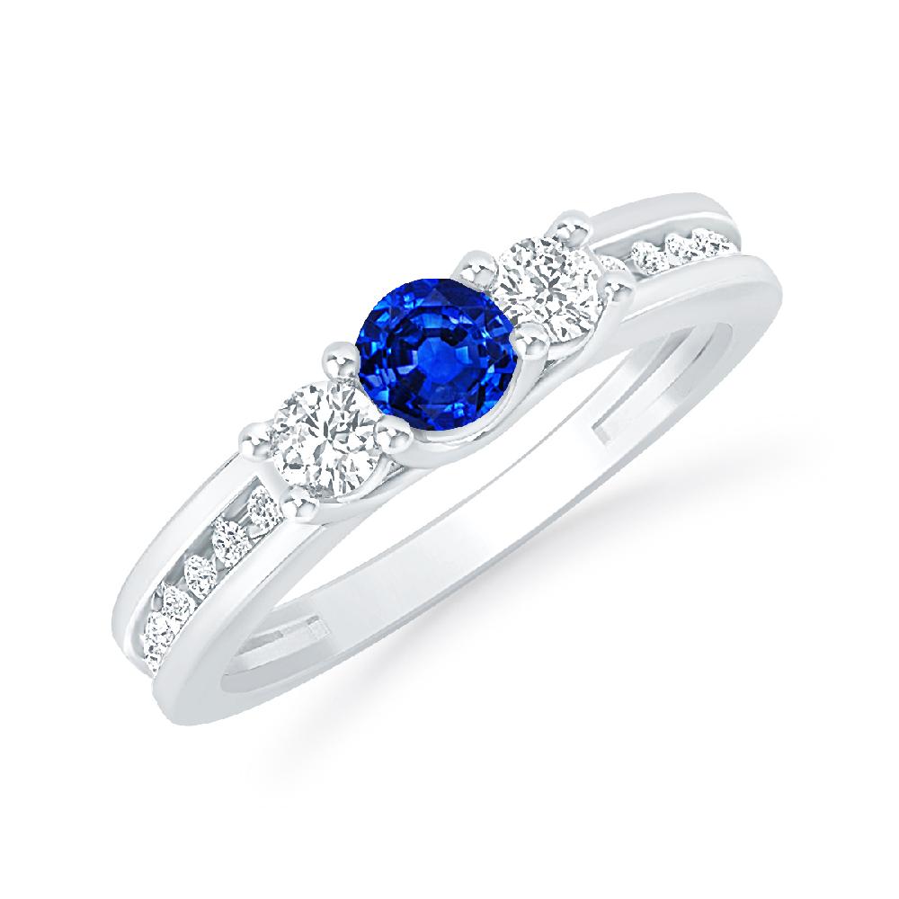 White Gold - Sapphire