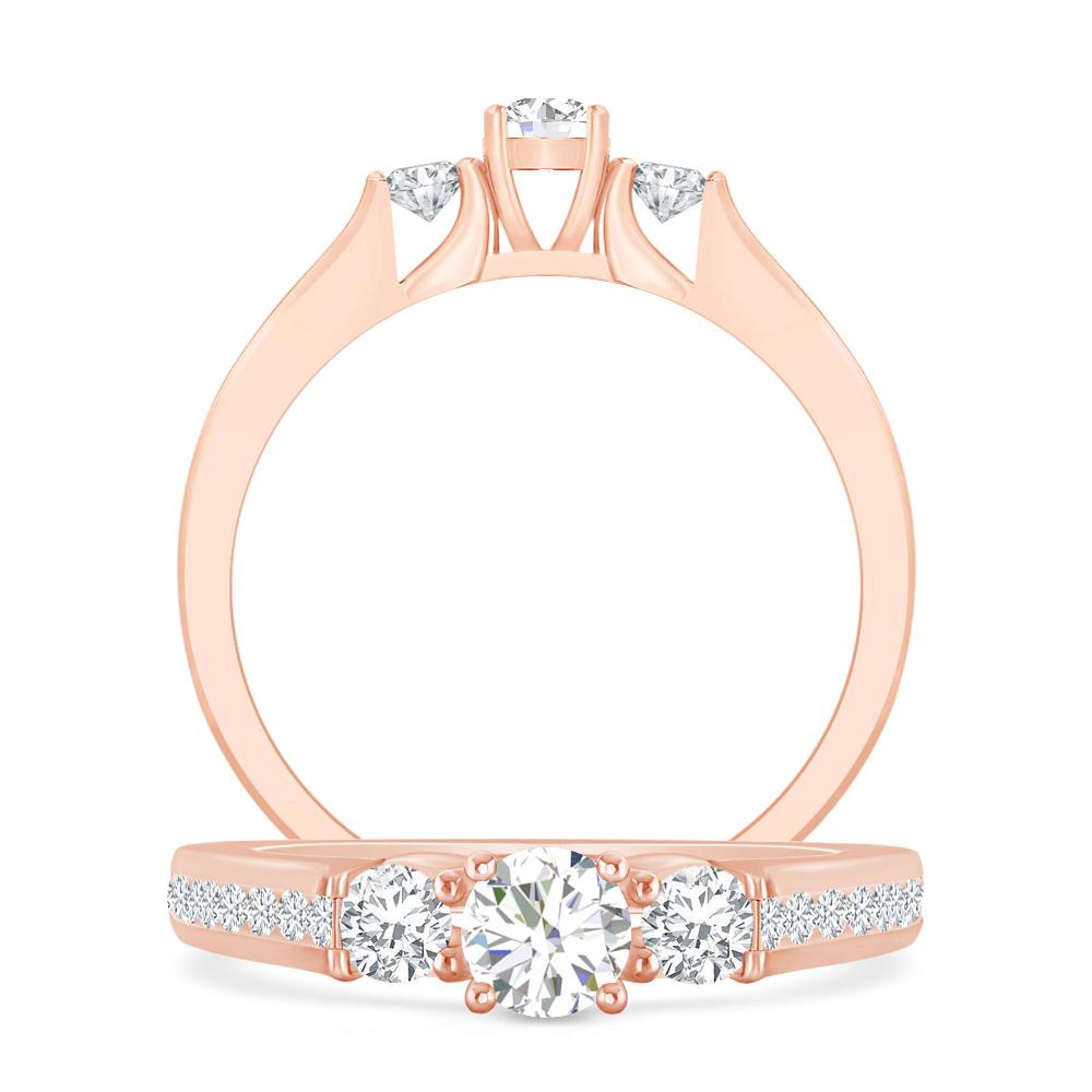 Rose Gold - Diamond