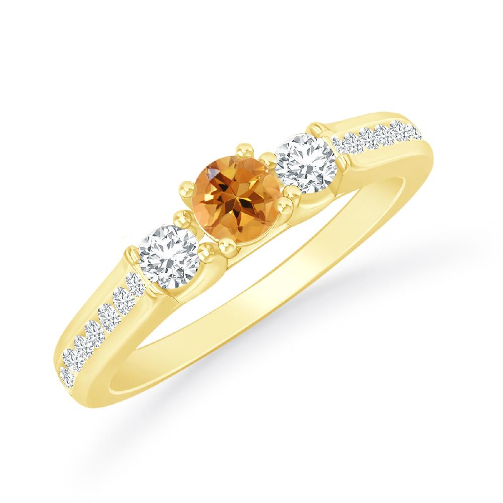 Yellow Gold - Citrine