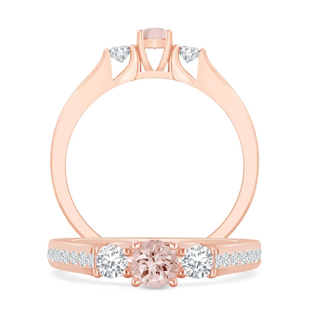 Rose Gold - Morganite