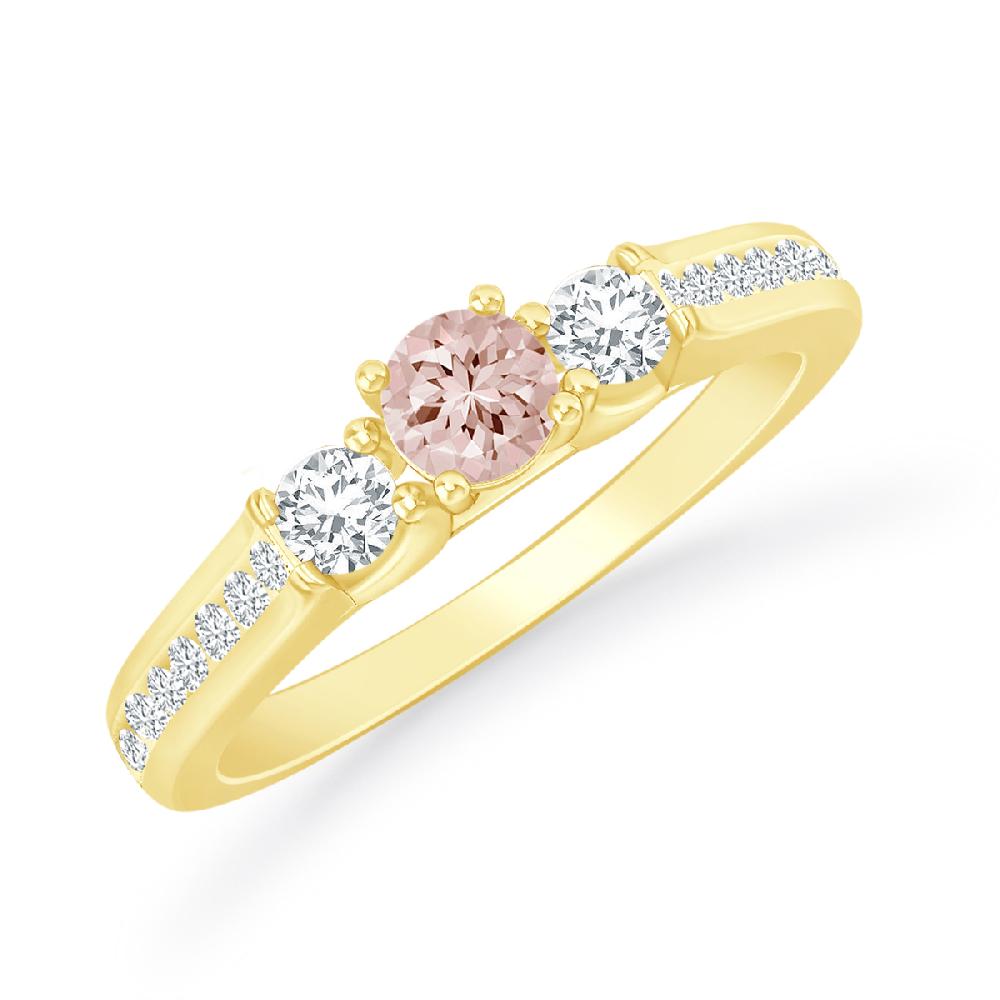 Yellow Gold - Morganite