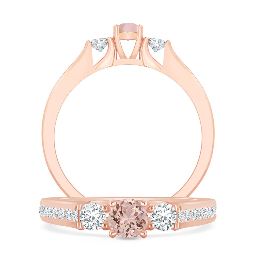 Rose Gold - Morganite