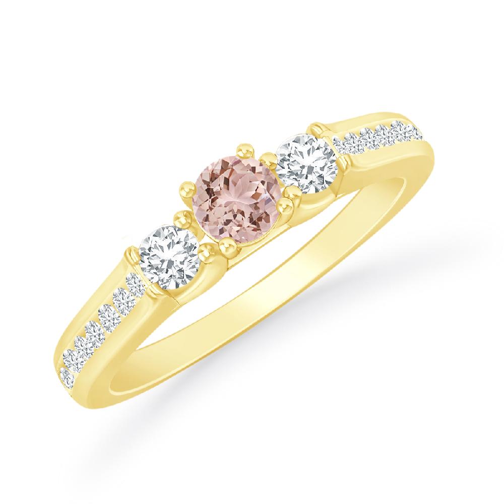 Yellow Gold - Morganite