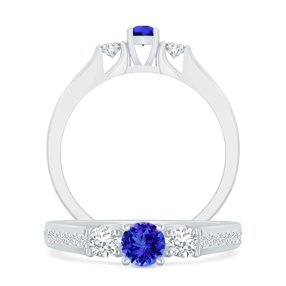 White Gold - Tanzanite