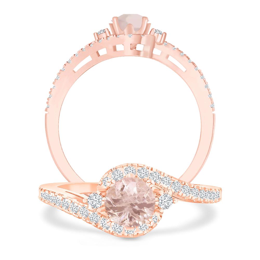 Rose Gold - Morganite