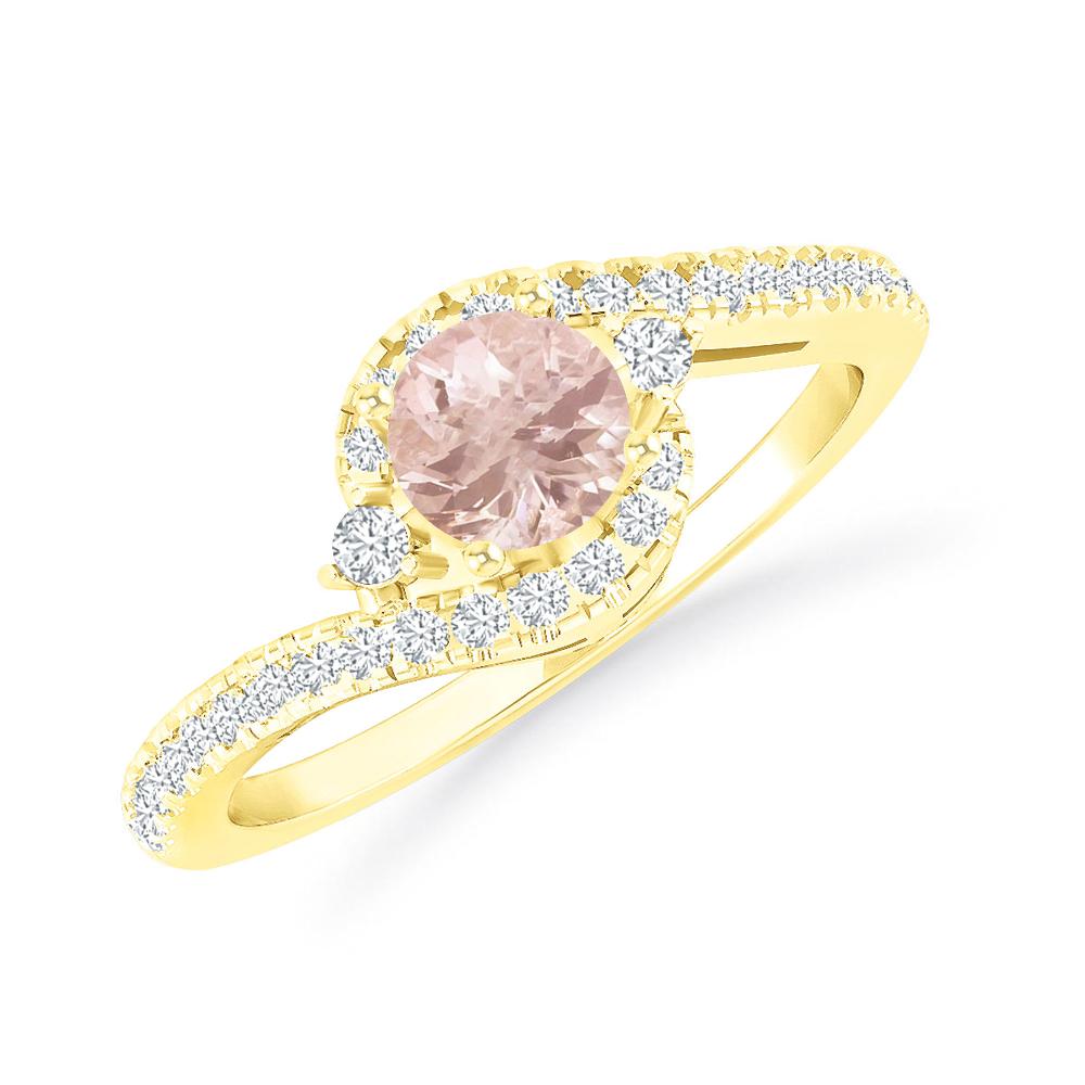 Yellow Gold - Morganite