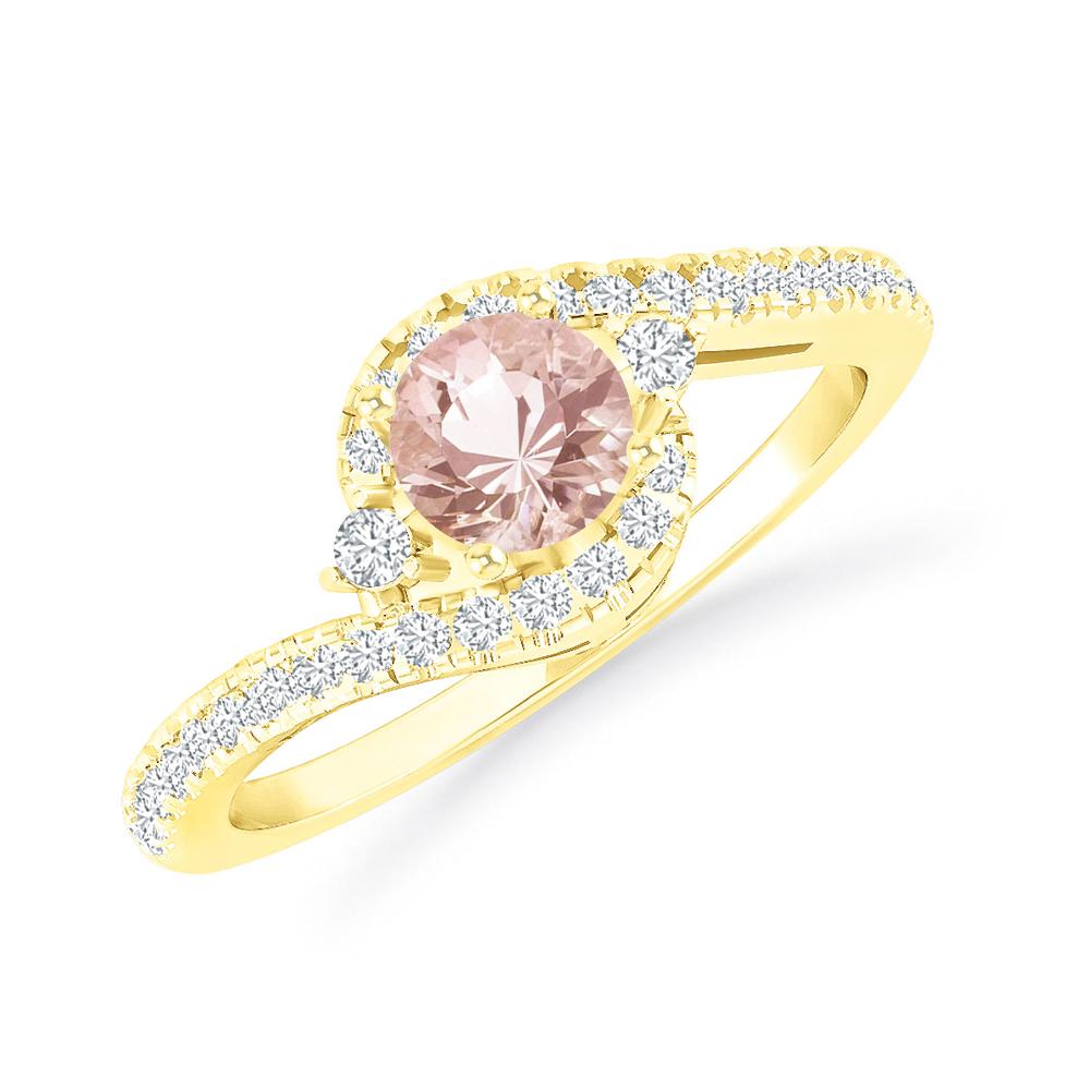 Yellow Gold - Morganite