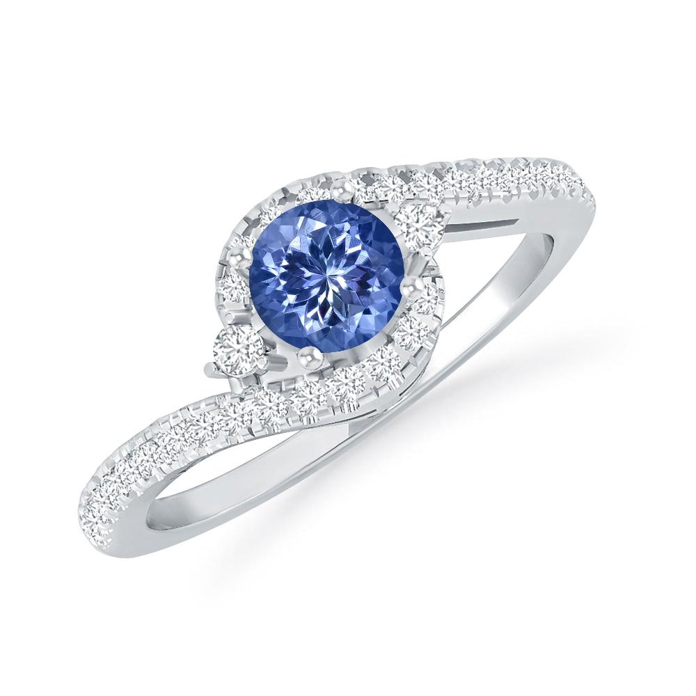 White Gold - Tanzanite