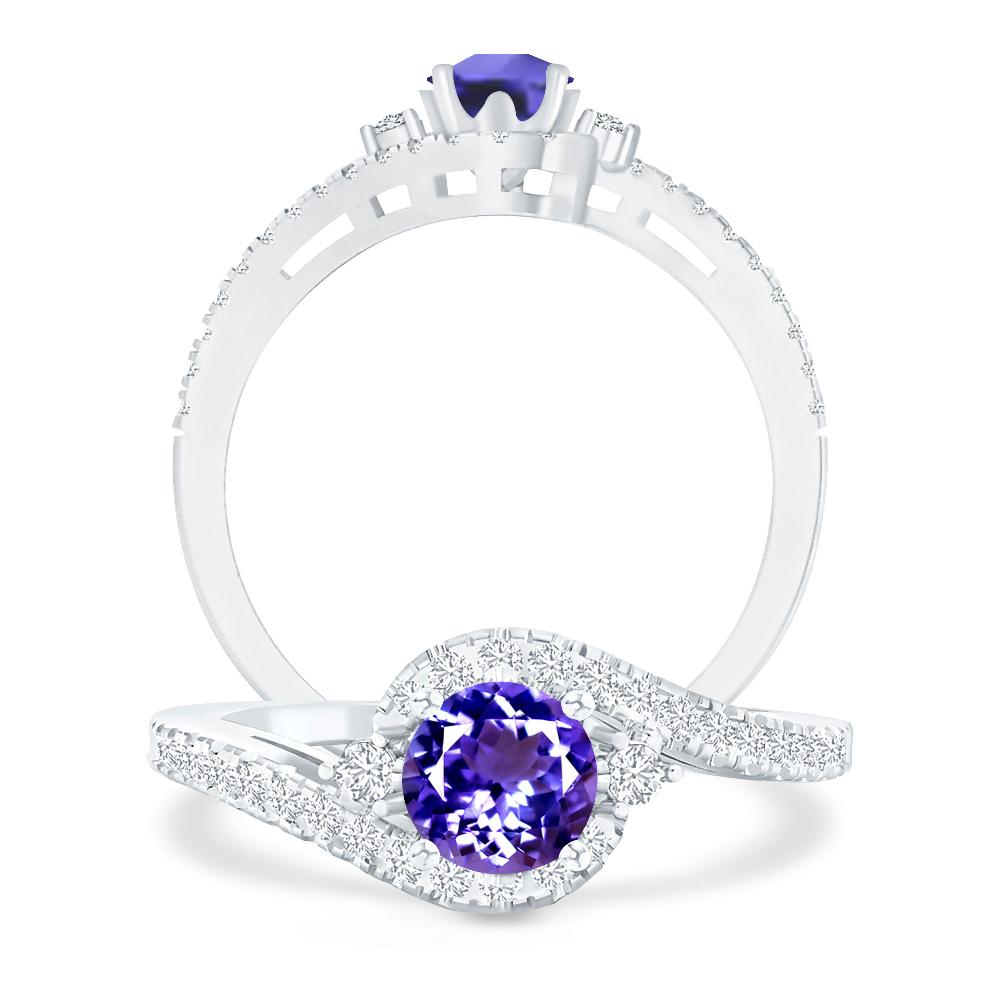 White Gold - Tanzanite