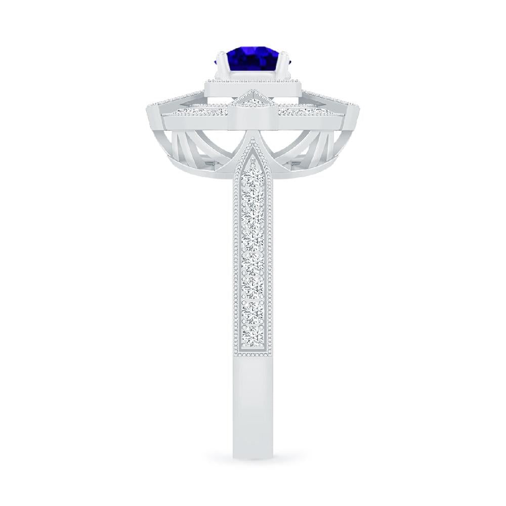 White Gold - Tanzanite