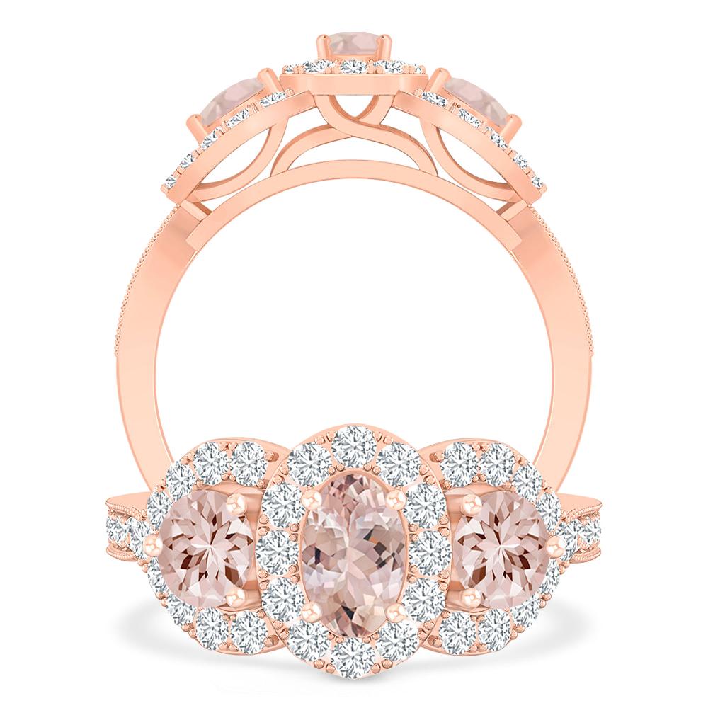 Rose Gold - Morganite
