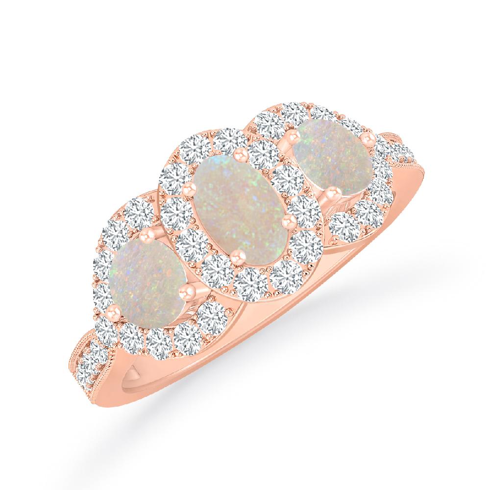 Rose Gold - Opal
