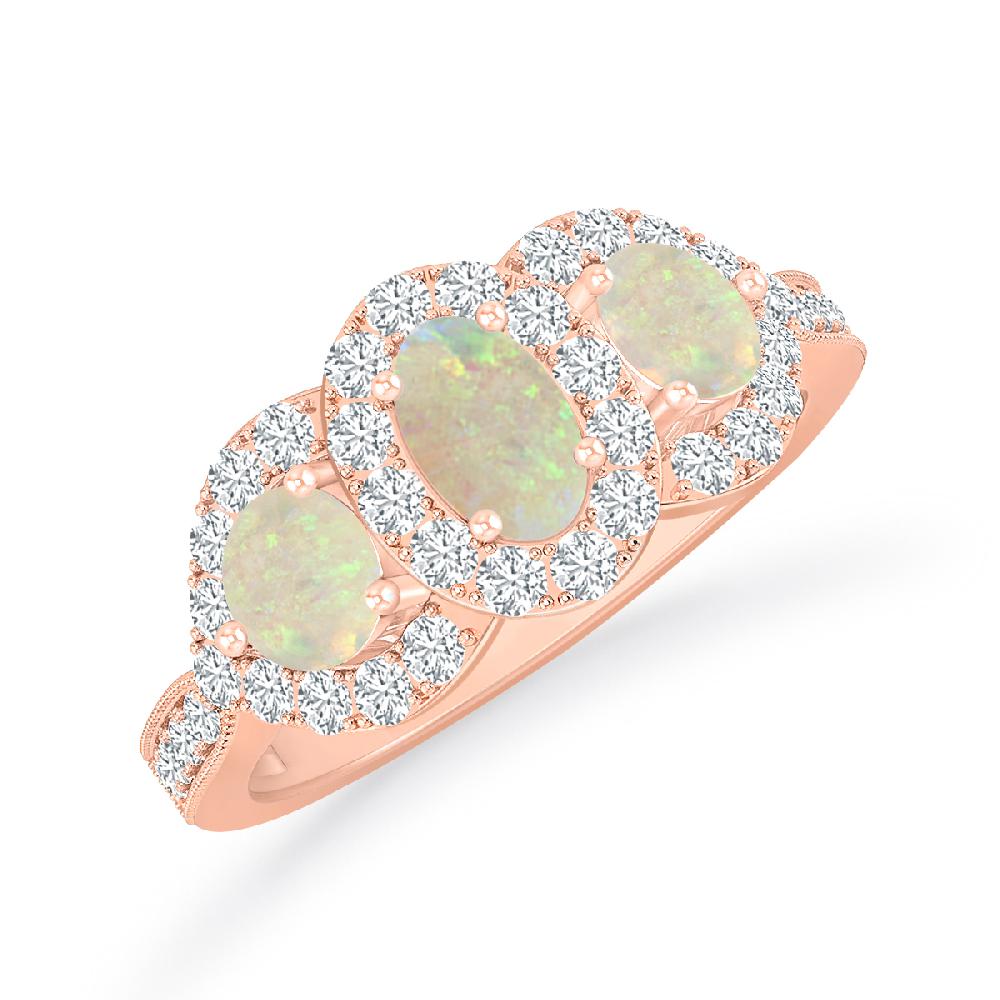 Rose Gold - Opal