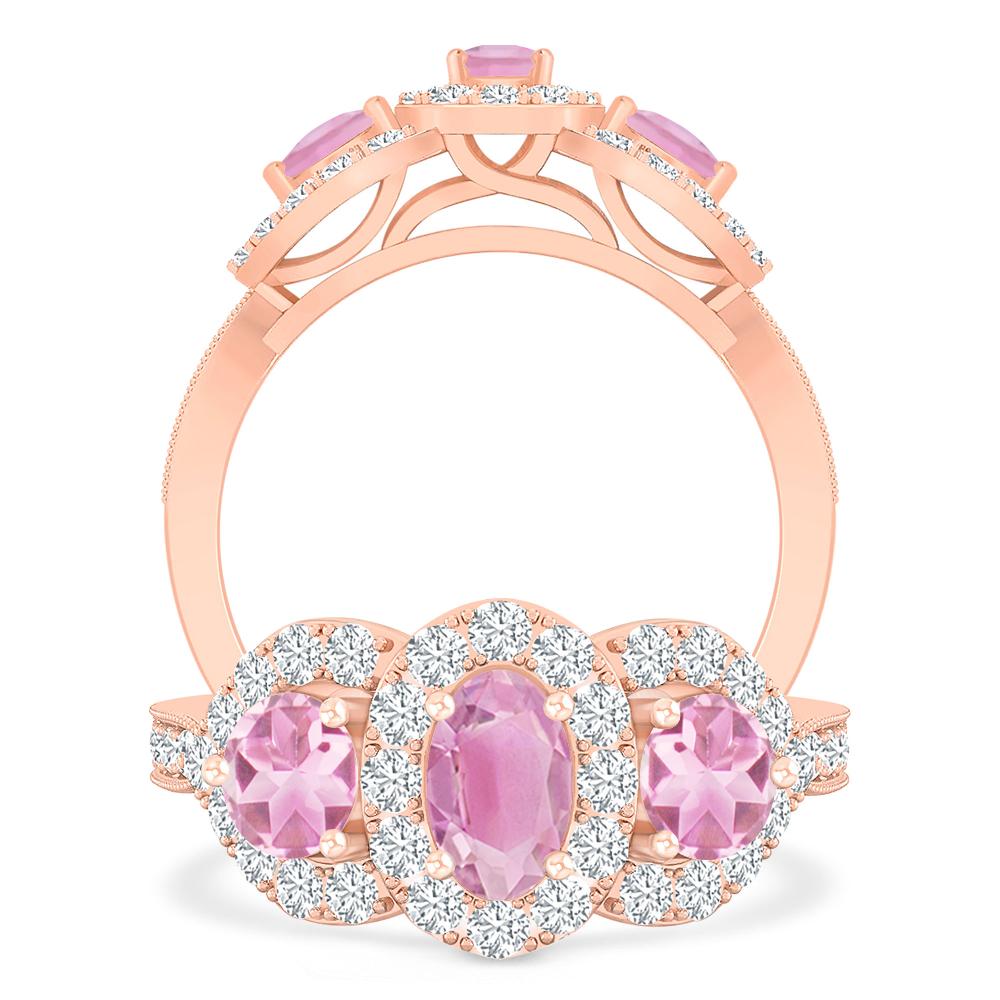 Rose Gold - Pink Tourmaline