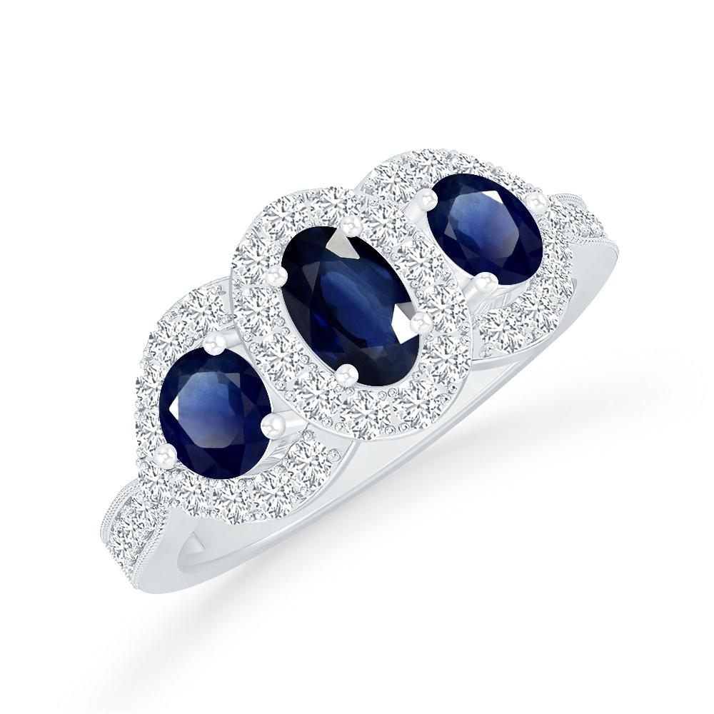 White Gold - Sapphire