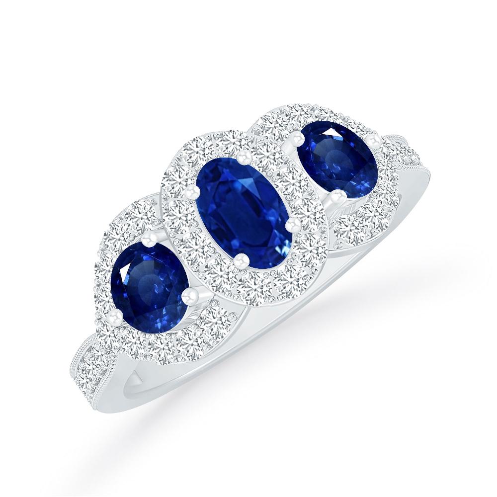 White Gold - Sapphire