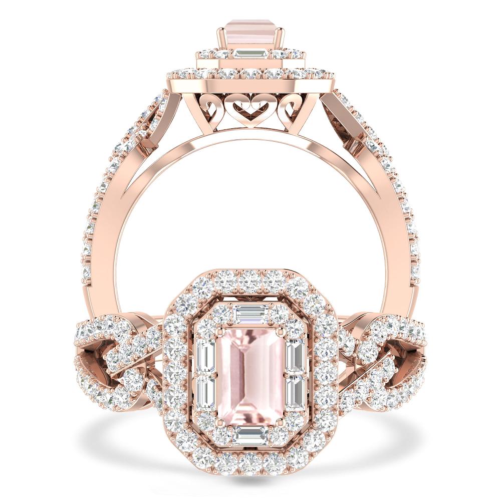 Rose Gold - Morganite