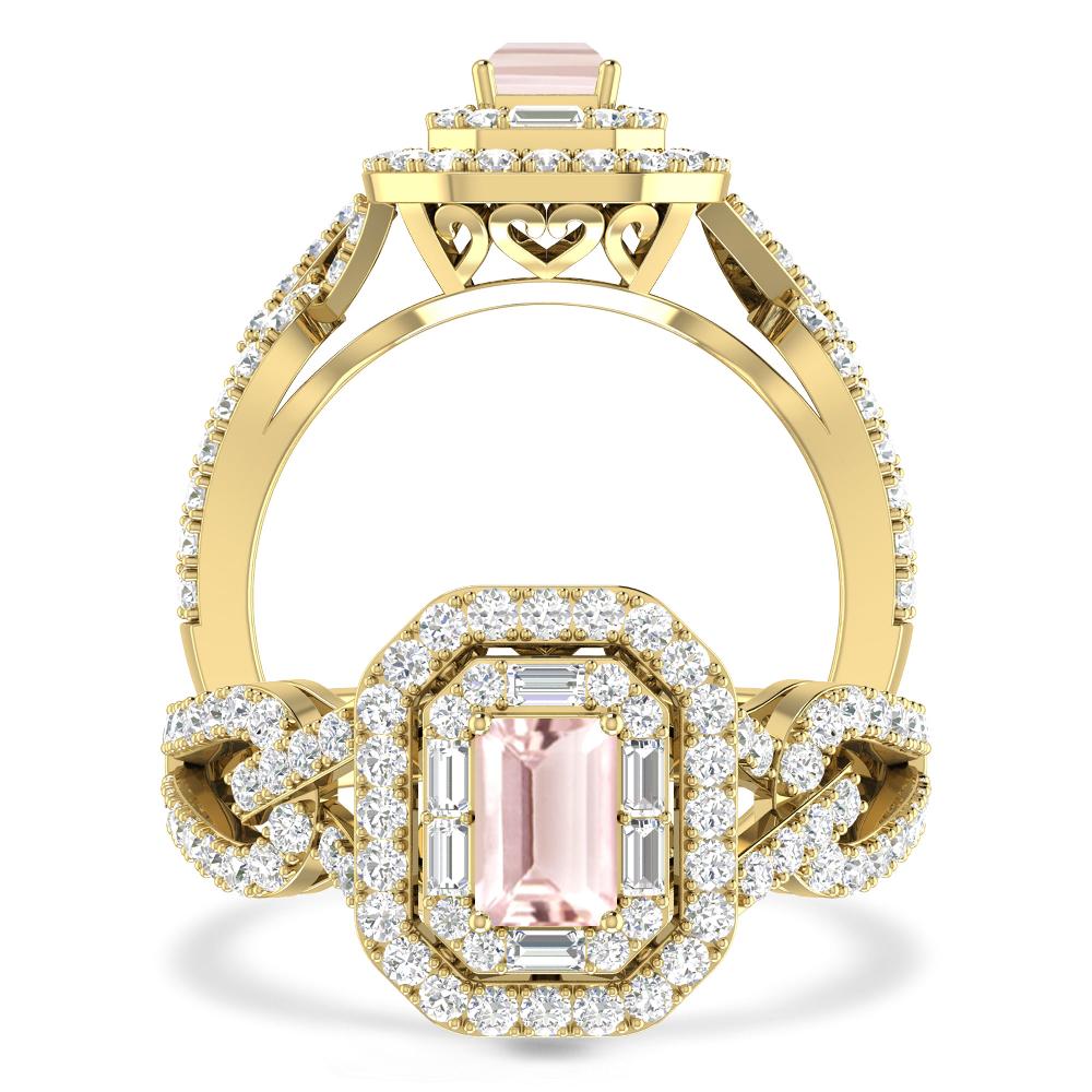 Yellow Gold - Morganite