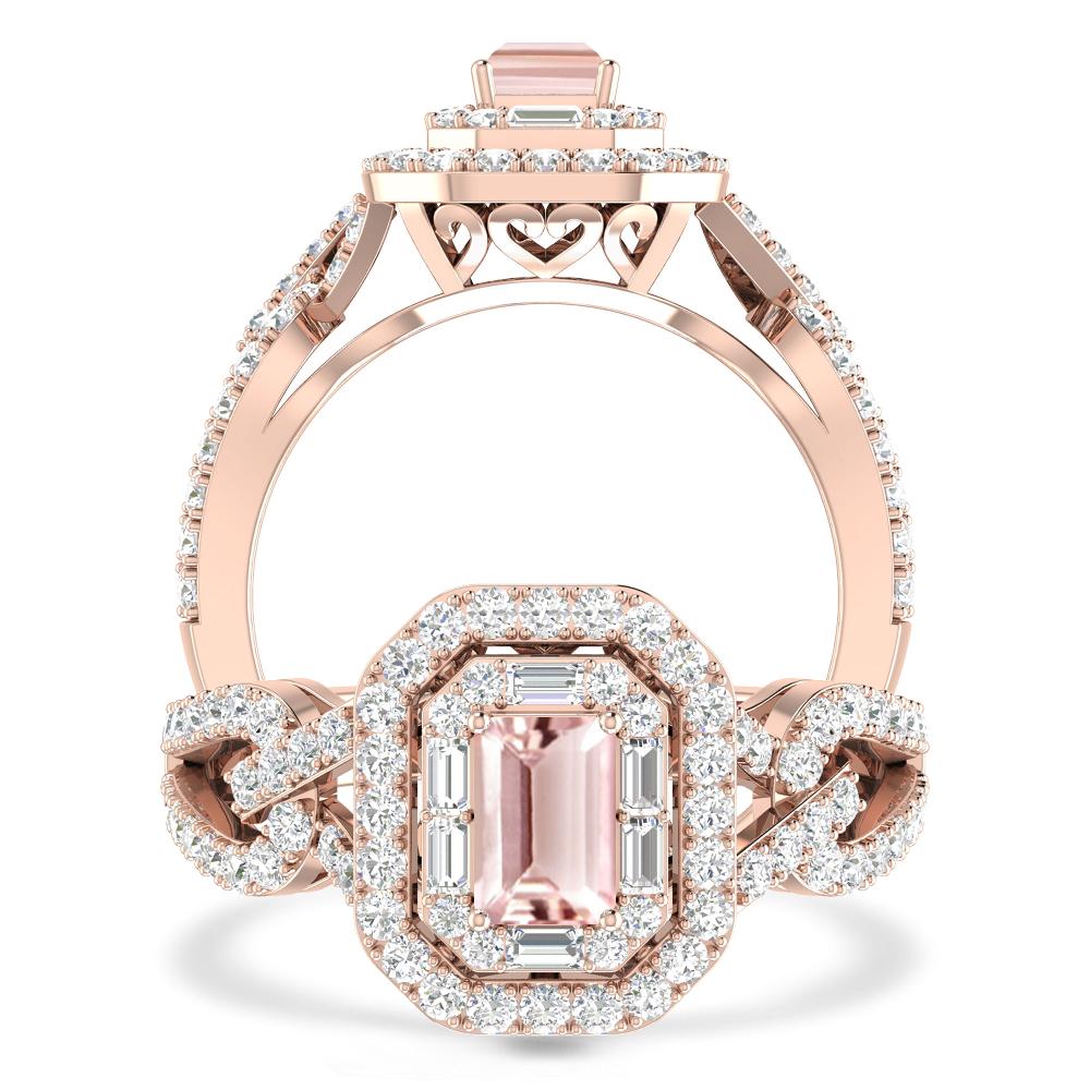 Rose Gold - Morganite
