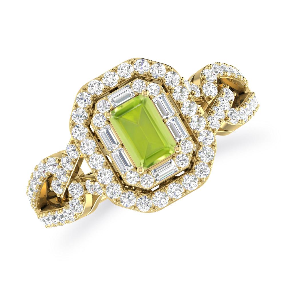 Yellow Gold - Peridot