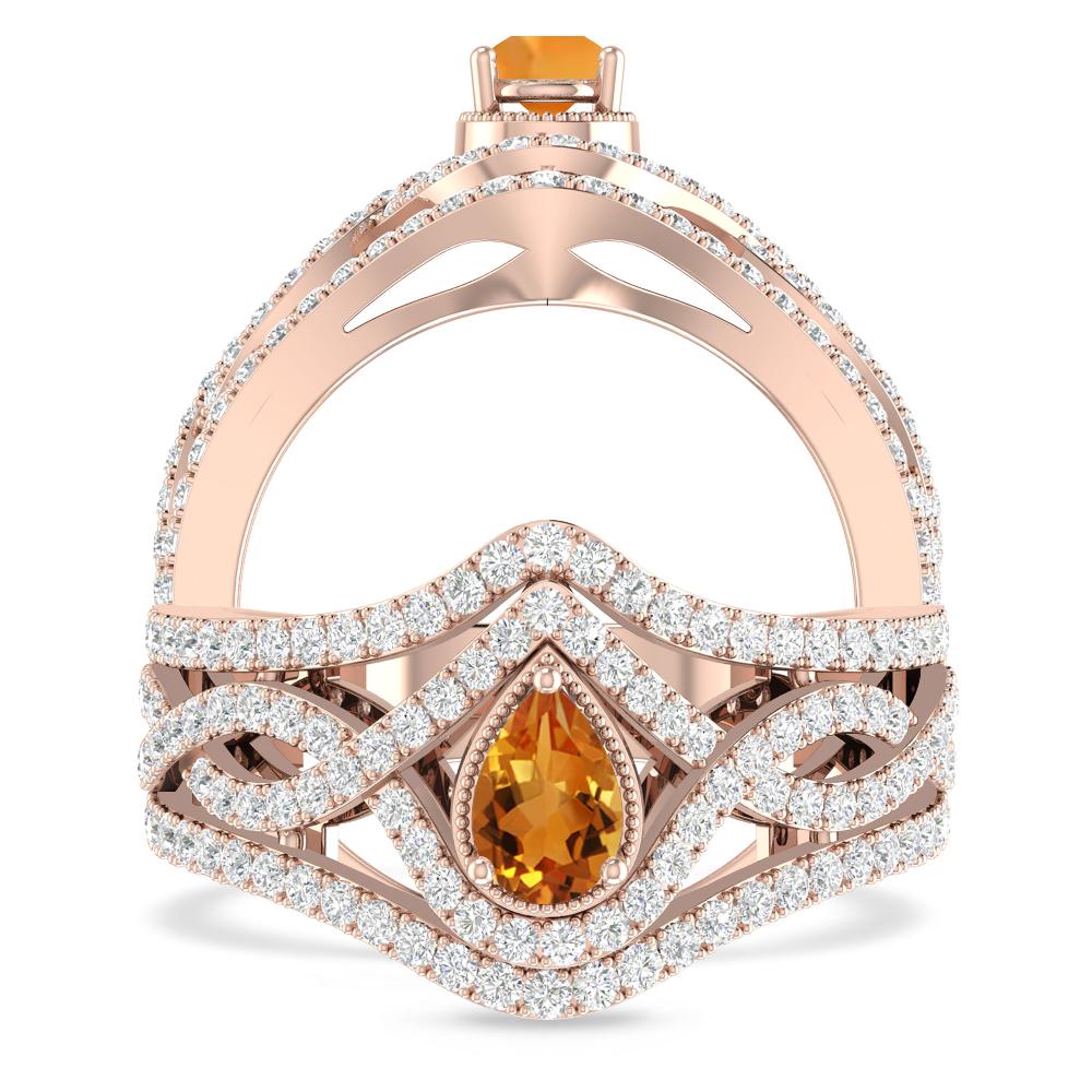 Rose Gold - Citrine