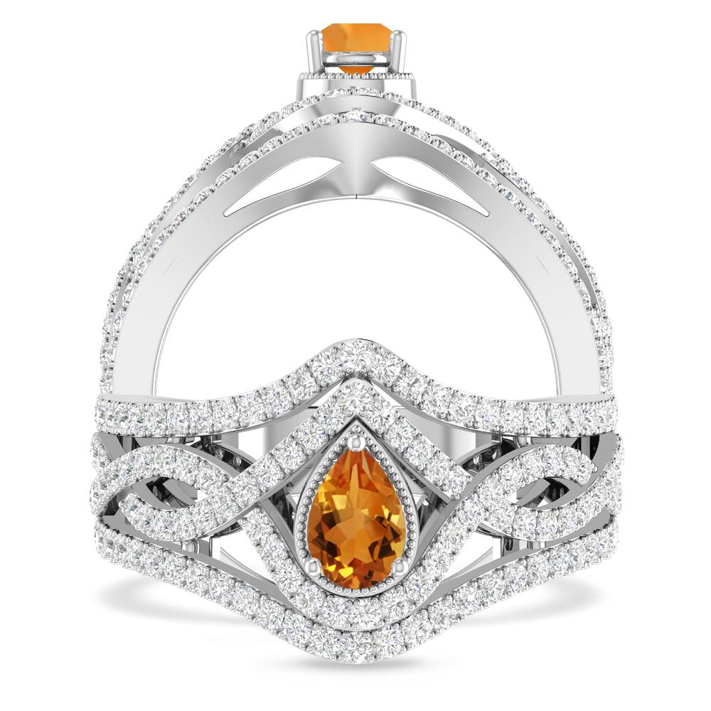 White Gold - Citrine