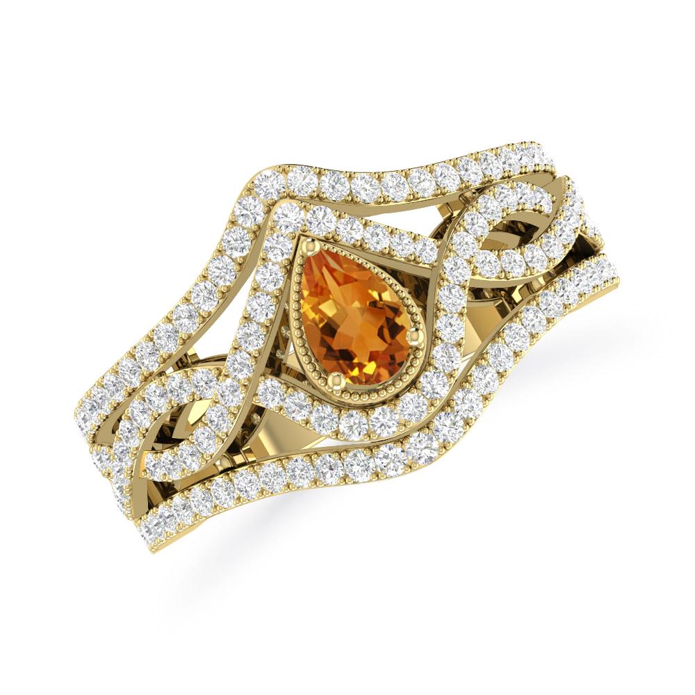 Yellow Gold - Citrine