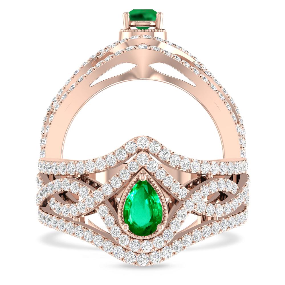 Rose Gold - Emerald