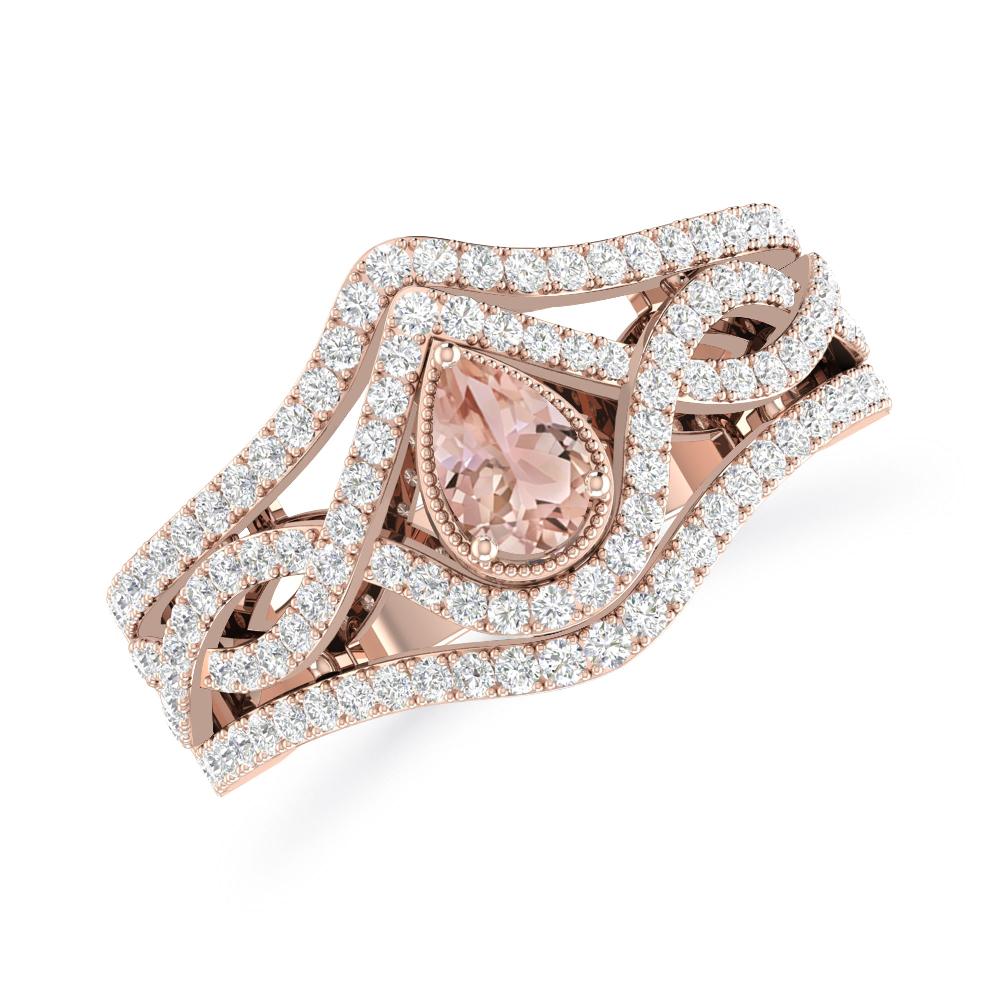 Rose Gold - Morganite