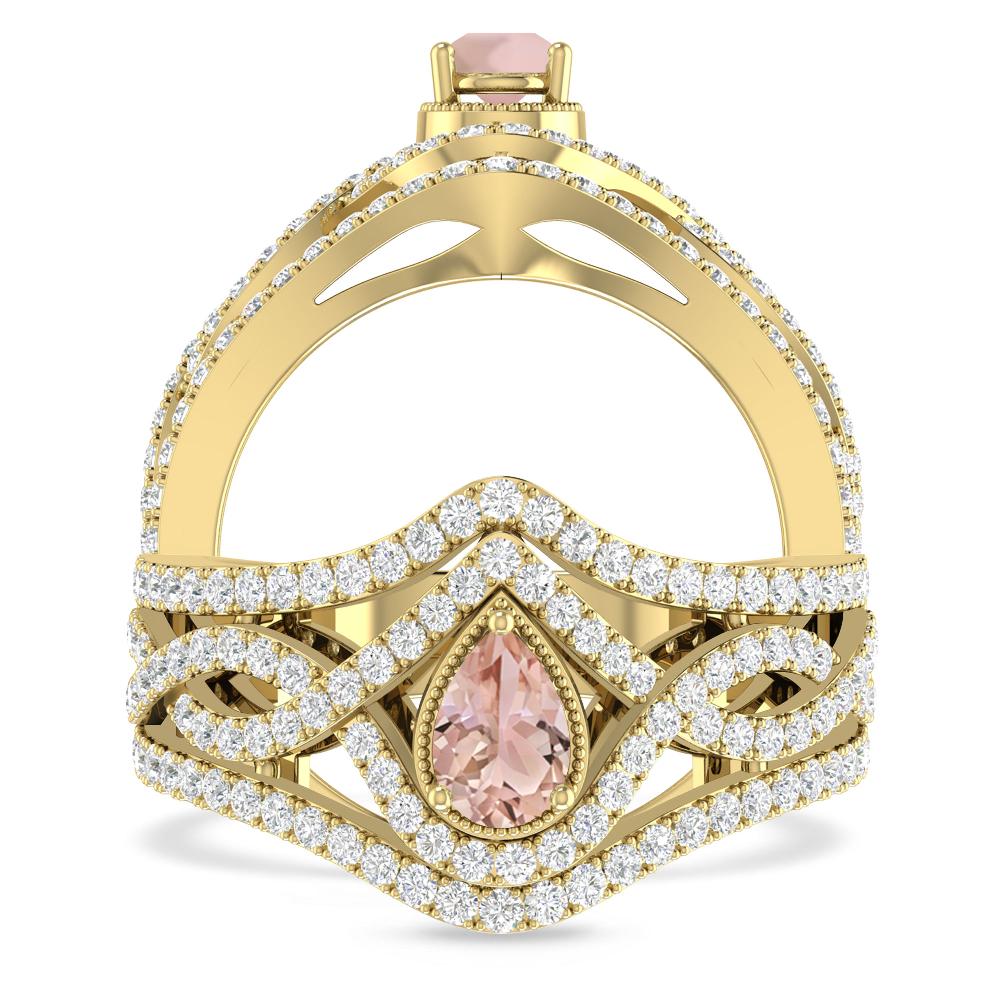 Yellow Gold - Morganite