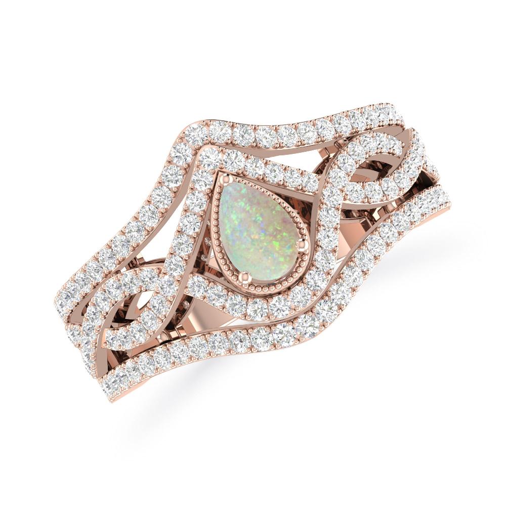 Rose Gold - Opal