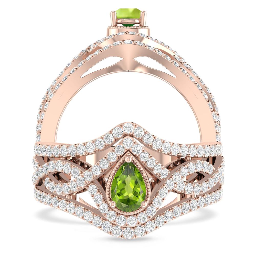 Rose Gold - Peridot