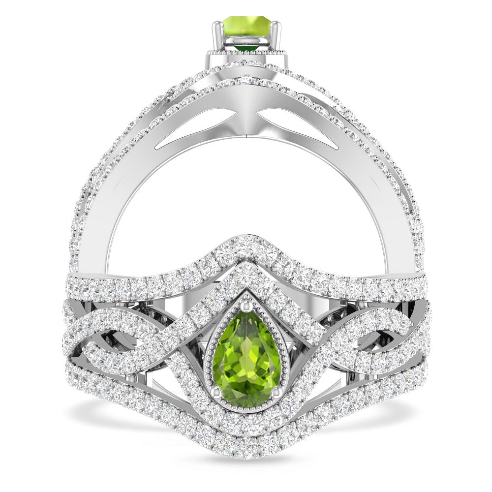 White Gold - Peridot