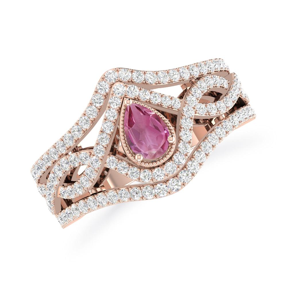 Rose Gold - Pink Tourmaline