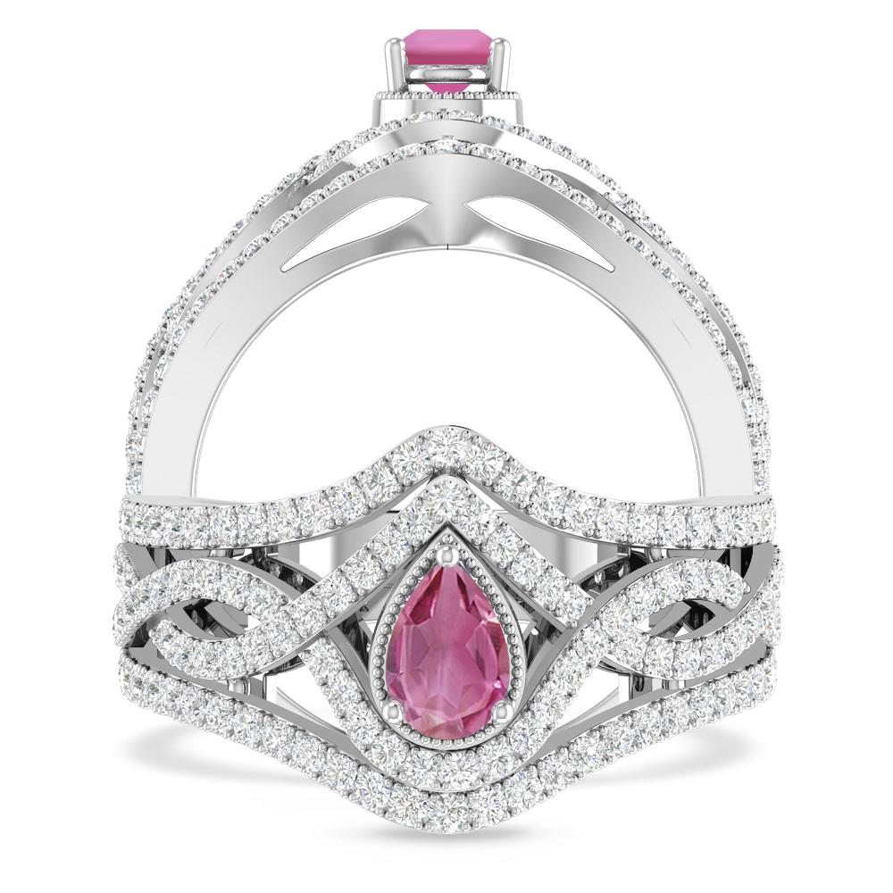 White Gold - Pink Tourmaline