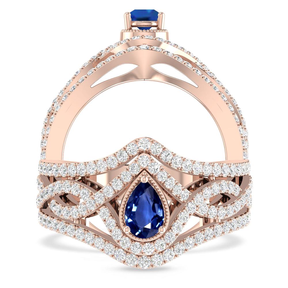 Rose Gold - Sapphire