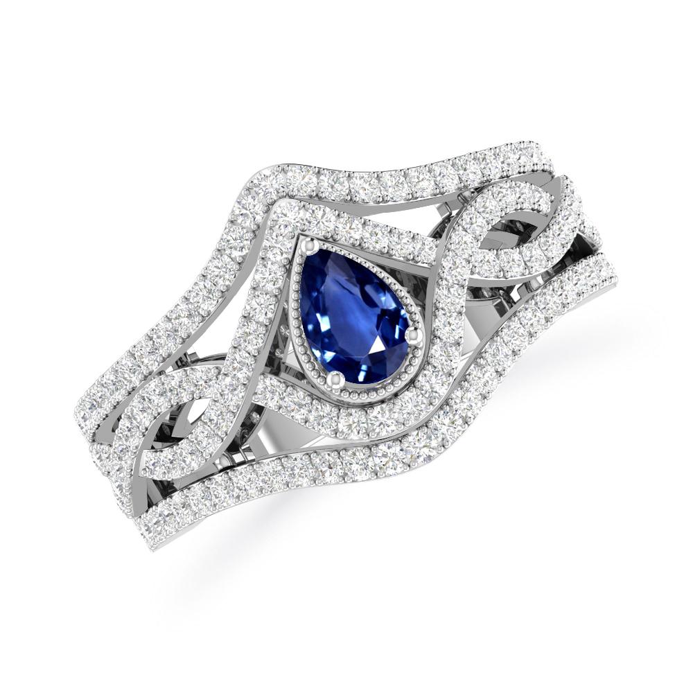 White Gold - Sapphire