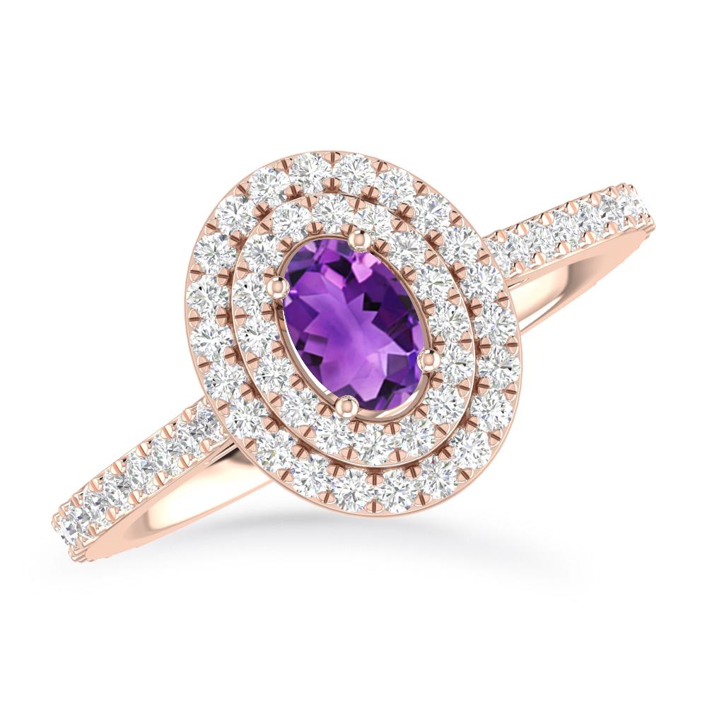Rose Gold - Amethyst