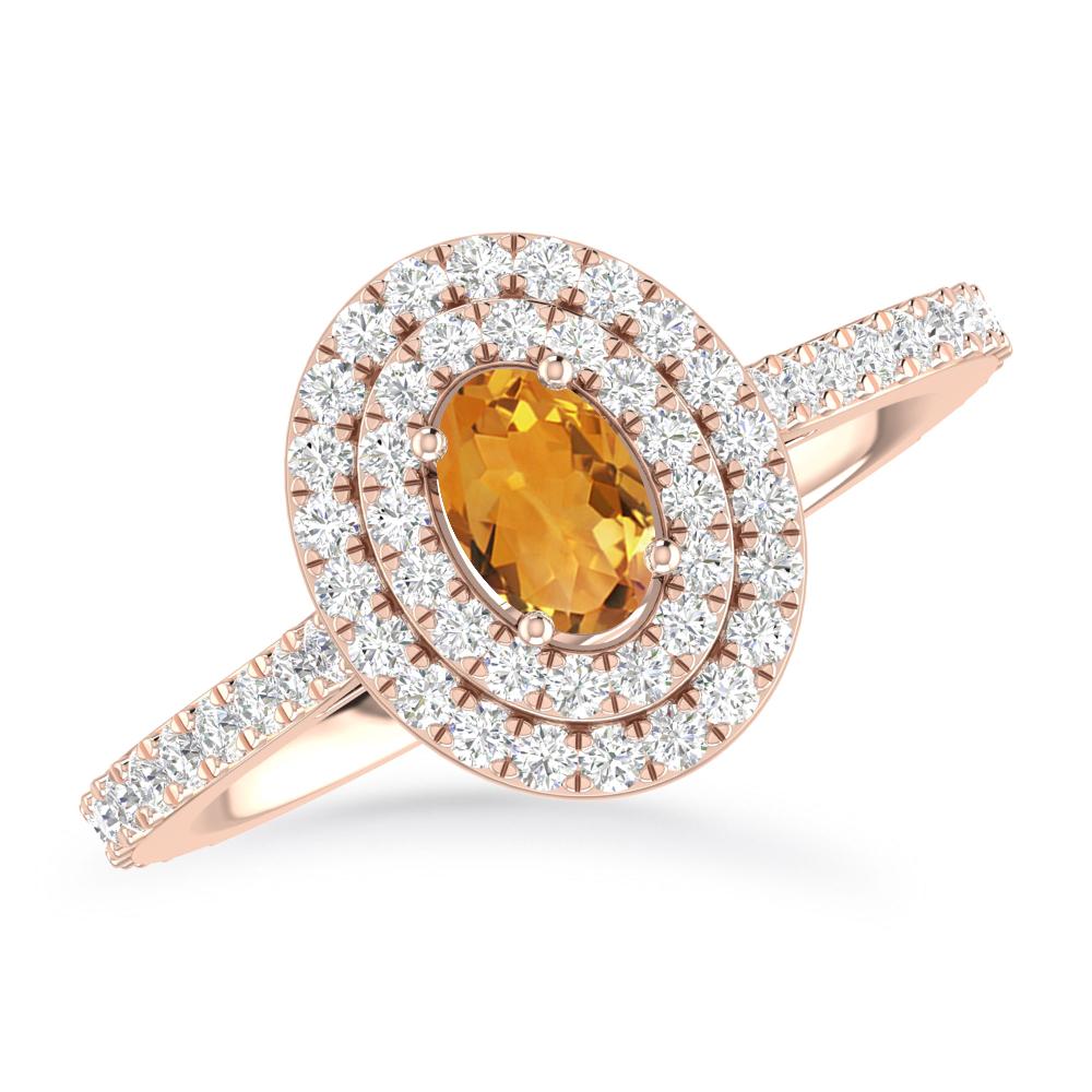 Rose Gold - Citrine