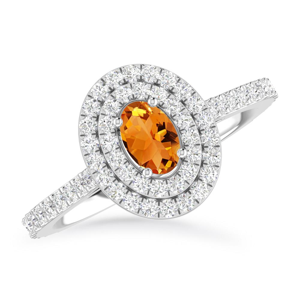 White Gold - Citrine