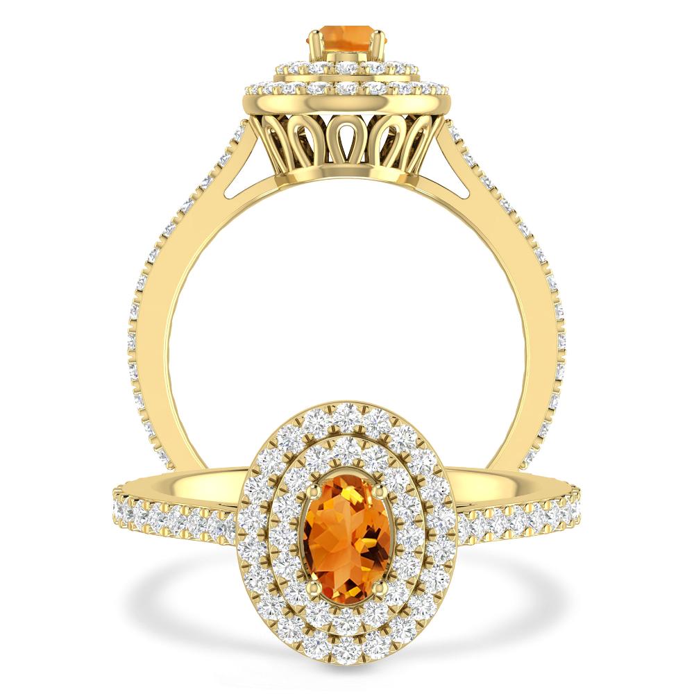Yellow Gold - Citrine