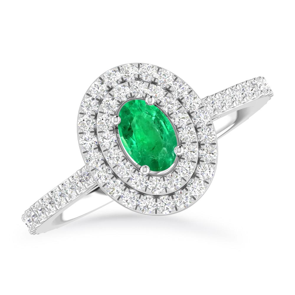 White Gold - Emerald