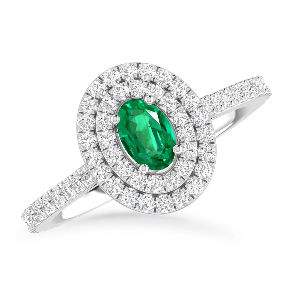 White Gold - Emerald